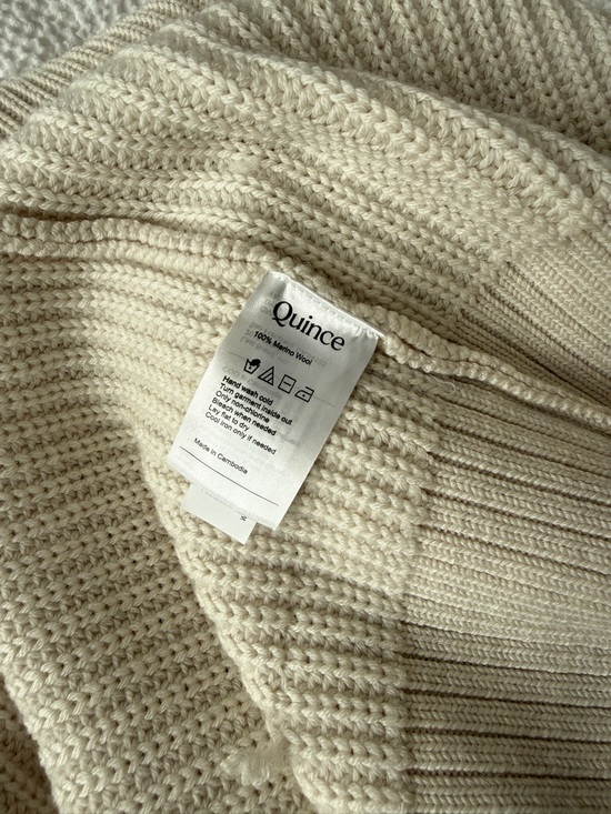 Quince Merino Full Zip Sweater - Picture 7 of 7